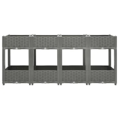 Strat Înălțat din Polipropilenă - 160x40x71 cm