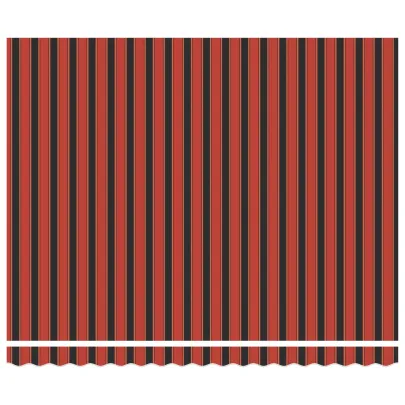 Cortină Retractabilă 400x300cm Portocaliu-Marou | Livrare Gratuită