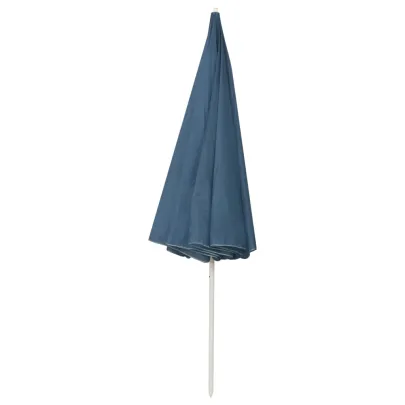 Umbrelă de Plajă 300 cm Albastră - Livrare Gratuită