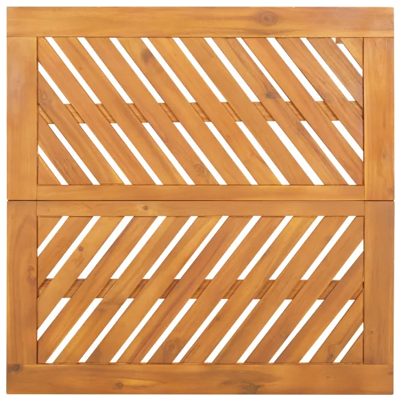 Set Dining Exterior Lemn Acacia | Masă și 2 Scaune Set Dining Exterior Lemn Acacia | Masă și 2 Scaune