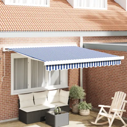 Marchiză Manuală Retractabilă pentru Exterior 300x250 cm