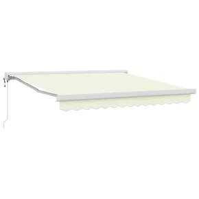Marchiză Automată Retractabilă Crem 300x250 cm - Umbră Perfectă 2