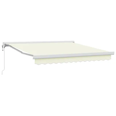 Marchiză Automată Retractabilă Crem 300x250 cm - Umbră Perfectă