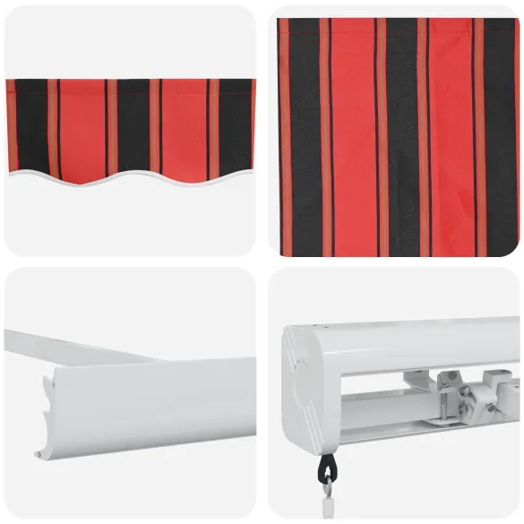 Marchiză Manuală Retractabilă Exterior 300x250 cm