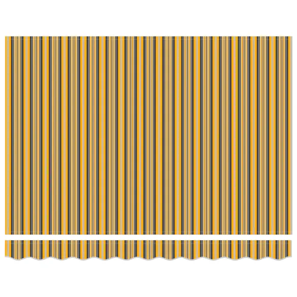 Marchiză LED Exterior cu Dungi Multicolore 300x250 cm