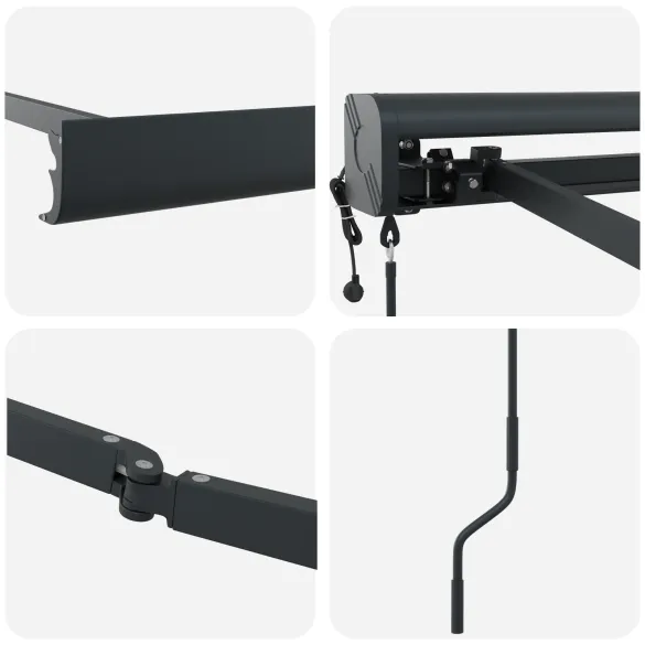 Marchiză Automată Exterior 350x250 cm - Umbră și Stil