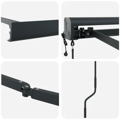 Marchiză Automată Exterior 350x250 cm - Umbră și Stil