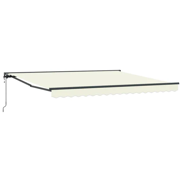 Marchiză Automată Retractabilă Crem 350x250 cm - Umbră
