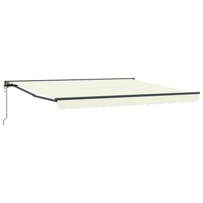 Marchiză Automată Retractabilă Crem 350x250 cm - Umbră