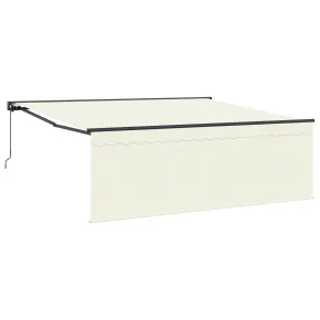 Marciză Retractabilă Manuală Crem 350x250 cm - Exterior 2