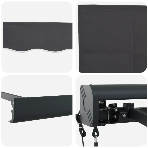 Marchiză Automată Exterior 350x250 cm - Umbră Perfectă