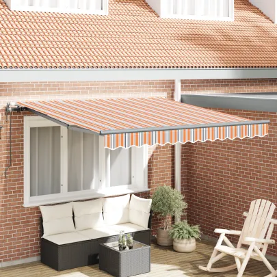 Marchiză Retractabilă Automată Exterior 350x250 cm | Livrare Gratuită