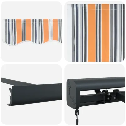 Marchiză Manuală Retractabilă Exterior 350x250 cm