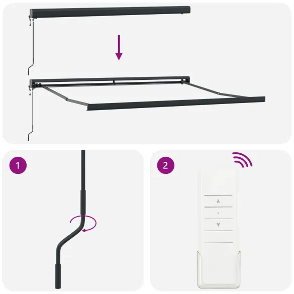 Markiză Retractabilă Automată Exterior 350x250 cm
