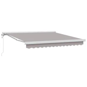 Marciză Retractabilă Automată Gri 350x250 cm - Umbră Perfectă 2