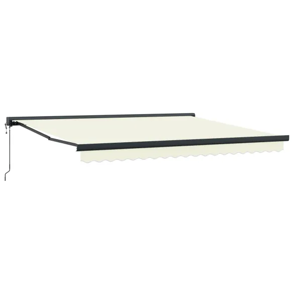 Marchiză Automată Exterior Crem 400x300 cm | Livrare Gratuită