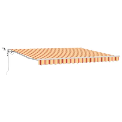 Marchiză Retractabilă Automată cu LED 400x300 cm | VidaXL