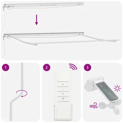 Marchiză Retractabilă Automată cu LED 400x300 cm | VidaXL