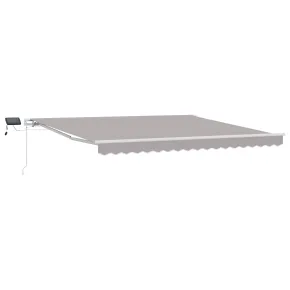 Marchiză Retractabilă cu LED 400x300 cm | Livrare Gratuită 2
