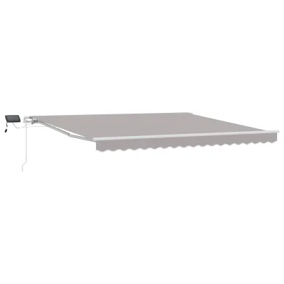 Marchiză Retractabilă cu LED 400x300 cm | Livrare Gratuită