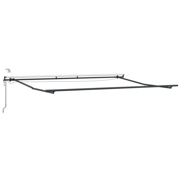 Marchiză Retractabilă Automată cu LED Multicolor 400x350 cm