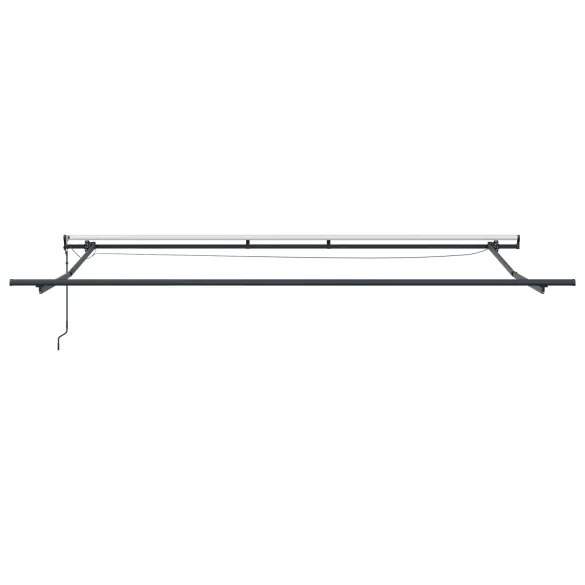 Marchiză Retractabilă Automată cu LED Multicolor 400x350 cm
