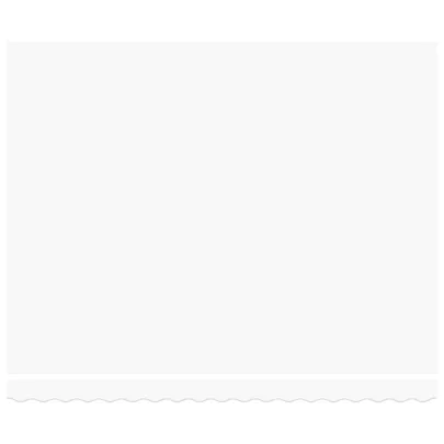 Marchiză Retractabilă Manuală Albă 400x350 cm | vidaXL