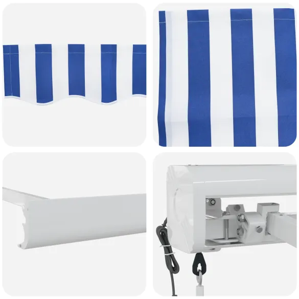 Markiză Automată Retractabilă 450x300 cm | Protecție UV și Apă