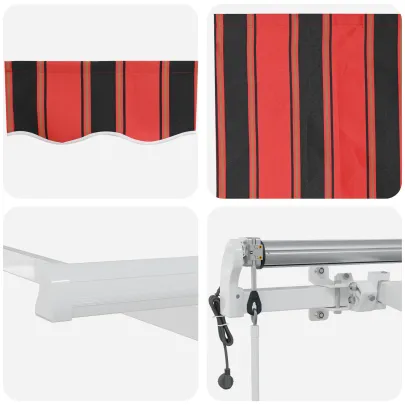 Marciză Automată Retractabilă 450x300 cm - Protecție Solară