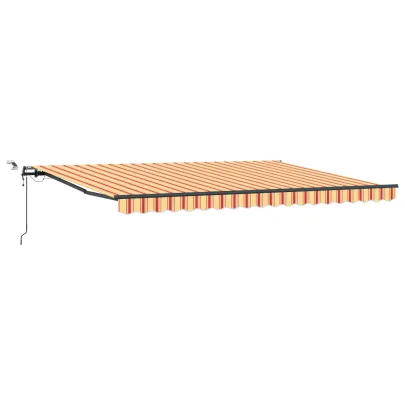 Pergolă Retractabilă Automată LED pentru Exterior | 450x300 cm