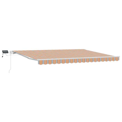 Marchiză Retractabilă cu LED-uri 450x300 cm | Livrare Gratuită