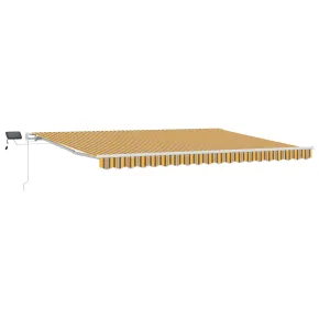 Cortină Retractabilă Manuală cu LED Multicolor 450x300 cm 2