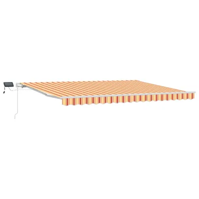 Marchiză Retractabilă cu LED pentru Exterior 450x350cm