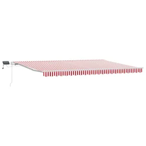 Marchiză Retractabilă cu LED 500x300 cm - Livrare Gratuită 2