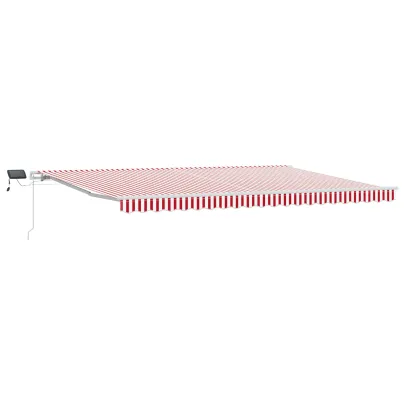 Marchiză Retractabilă cu LED 500x300 cm - Livrare Gratuită