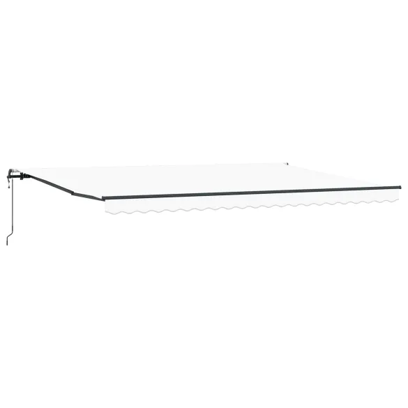 Marchiză Automată Retractabilă Albă 500x350 cm