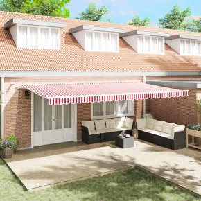 Marchiză Automată cu LED 600x300 cm - Livrare Gratuită