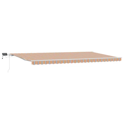 Marchiză LED Exterior Retractabilă 600x300 cm | Livrare Gratuită