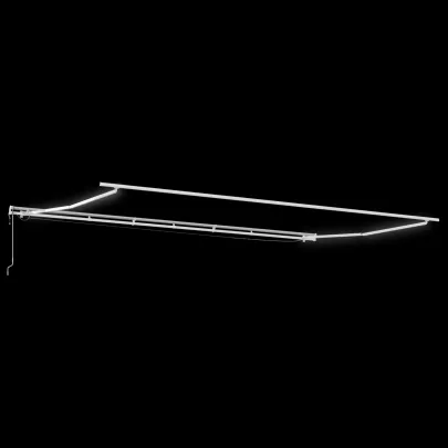 Marchiză Automată Retractabilă 600x300 cm - Dungi Multicolore