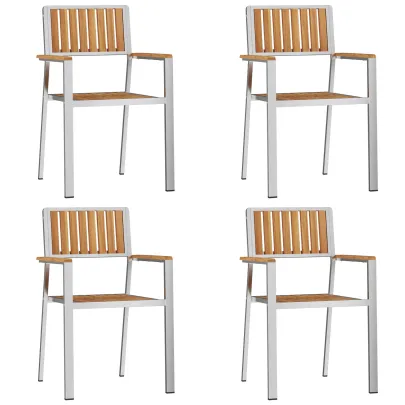 Set Dining Grădină Lemn Masiv de Tec | Comandă Acum