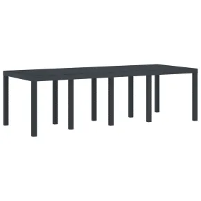 Set Masă Grădină Antracit cu Bănci | Livrare Gratuită 2