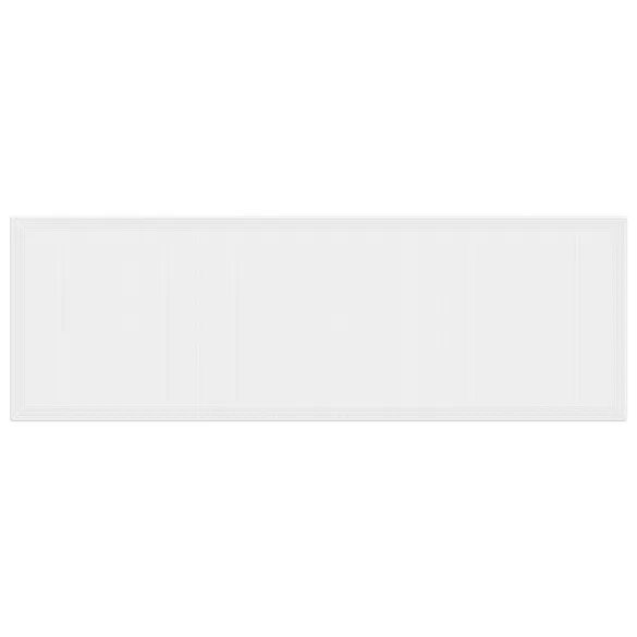 Masă Grădină Albă Poly Rattan 300x100 cm | Livrare Gratuită