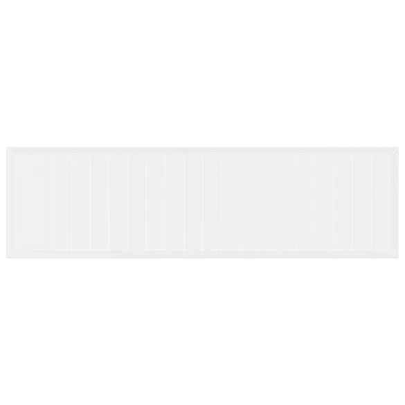 Masă Grădină Albă Poly Rattan Extensibilă 8 Persoane