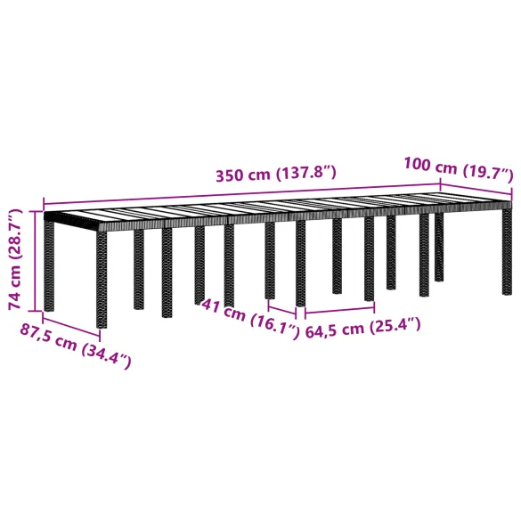 Masă Grădină Extensibilă Gri, Aluminiu | Livrare Gratuită