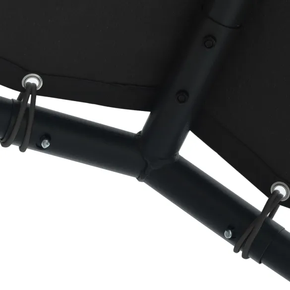 Cort Pavilion Antracit 4x4m - Oțel Rezistent și Textil