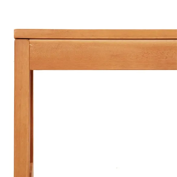 Bancă grădină lemn eucalipt 80 cm - Livrare gratuită