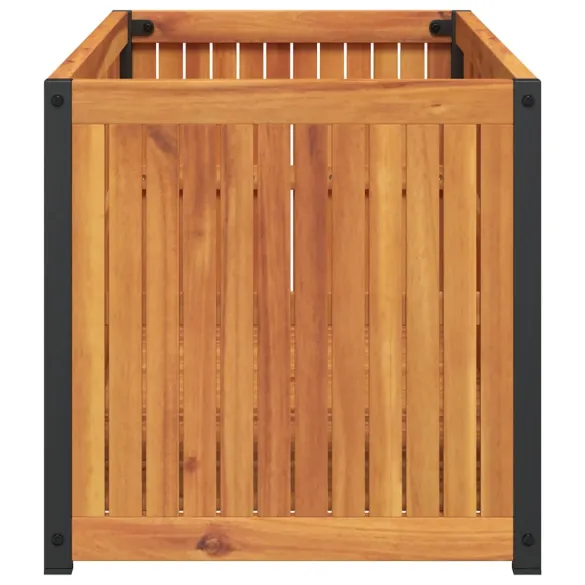 Jardinieră Lemn Acacia pentru Grădină - 110x45x44 cm