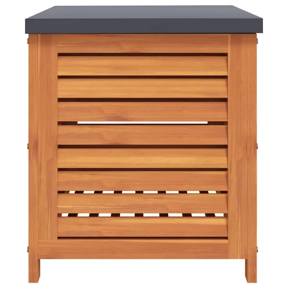 Ladă Depozitare Grădină - Lemn Eucalipt Masiv | Livrare Gratuită