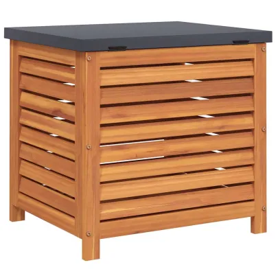 Ladă Depozitare Grădină - Lemn Eucalipt Masiv | Livrare Gratuită