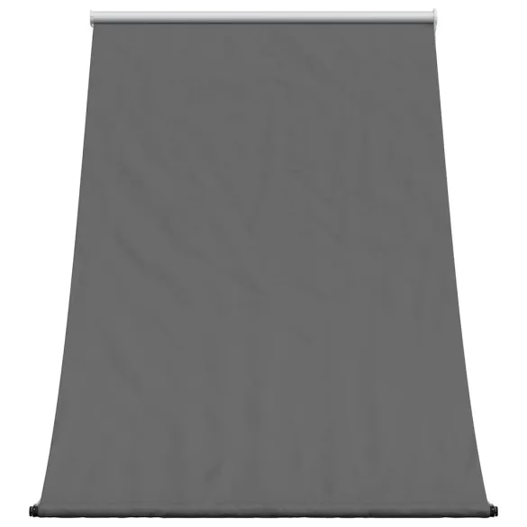 Copertină Retractabilă Antracit 150x150 cm - Țesătură și Oțel